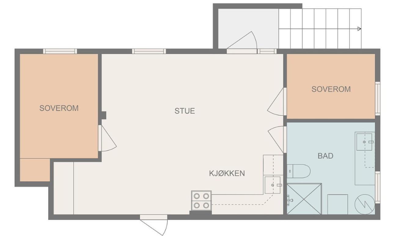 Bright And Nice Downtown Apartment Lillehammer Exterior photo
